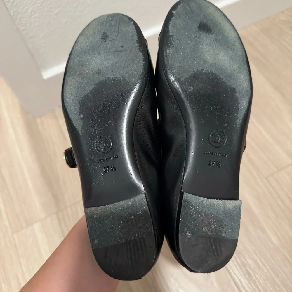 Chanel CC Mary Jane flats - Picture 9 of 11